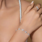 Load image into Gallery viewer, CIRCLES OF LIFE DIAMOND BRACELET
