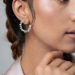 Load image into Gallery viewer, ARA-MULTI SHAPE DIAMOND EARRING
