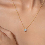 Load image into Gallery viewer, AKASHGANGA THE MUST HAVE DIAMOND PENDANT WITH SLEEK CHAIN
