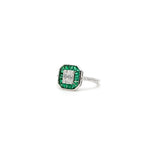 Load image into Gallery viewer, EMERALD DIAMOND TREAT RING
