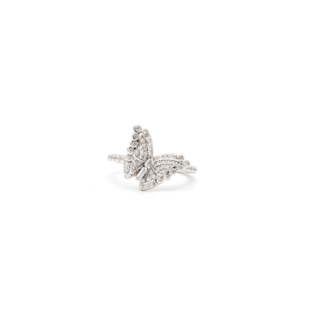 FLYING JOY DIAMONDS STUDDED BUTTERFLY RING