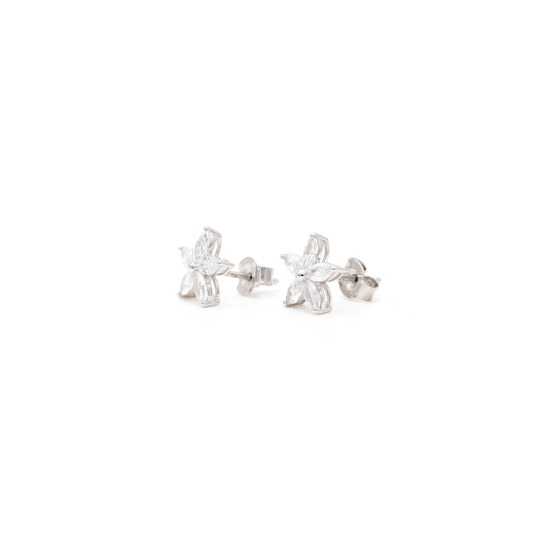 SHINING STAR MARQEES DIAMOND EARRINGS