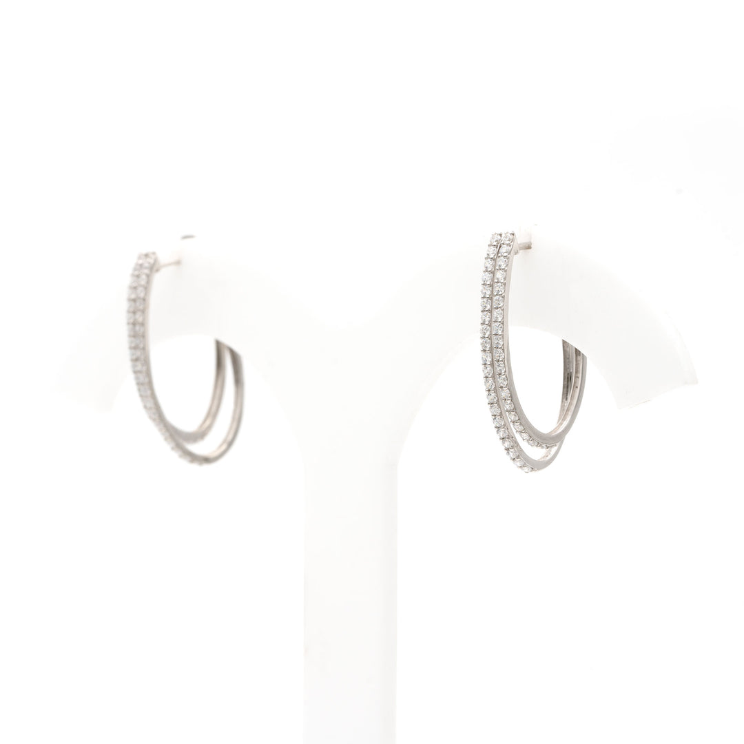 STAR LIGHT DIAMOND HOOPS