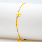 Load image into Gallery viewer, POLESTAR YELLOW GOLD LOOK BRACELET
