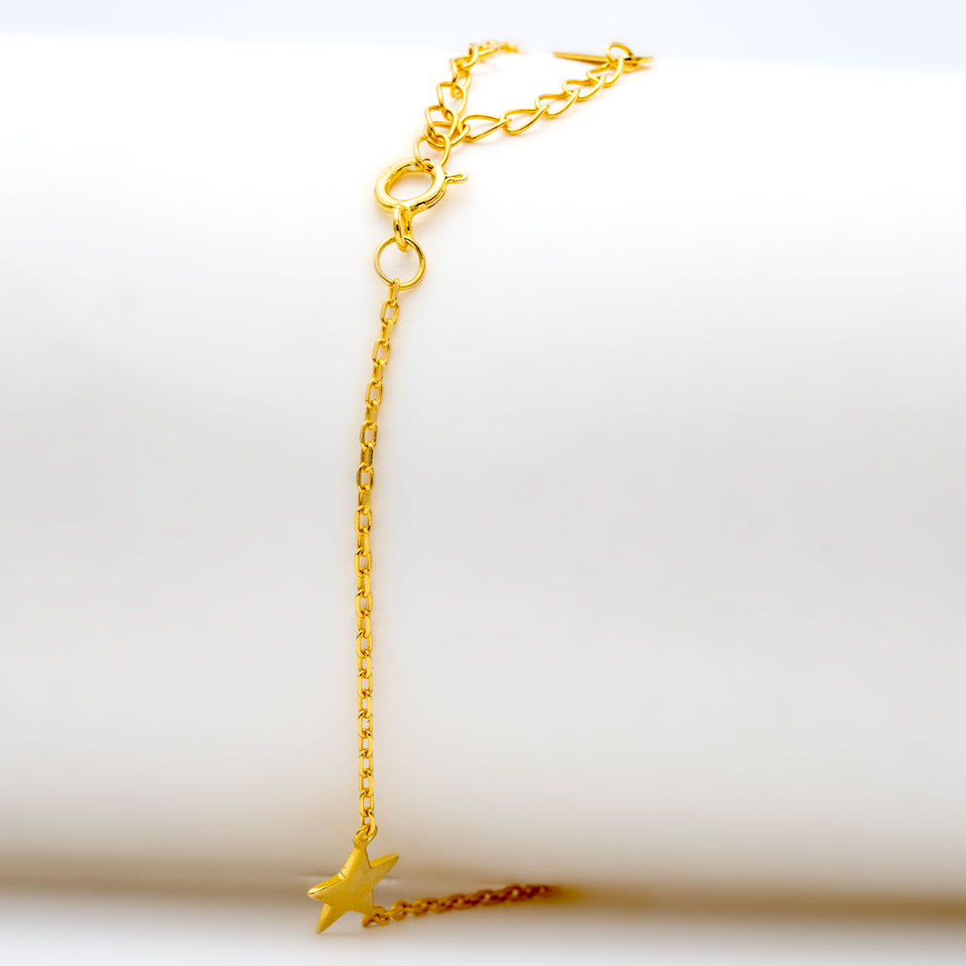 POLESTAR YELLOW GOLD LOOK BRACELET