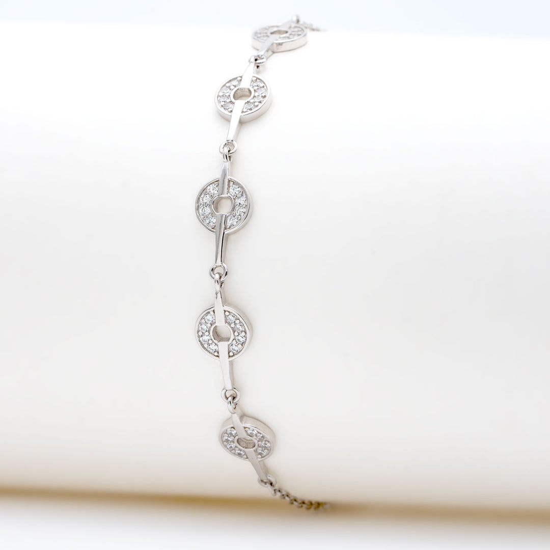 CIRCLES OF LIFE DIAMOND BRACELET